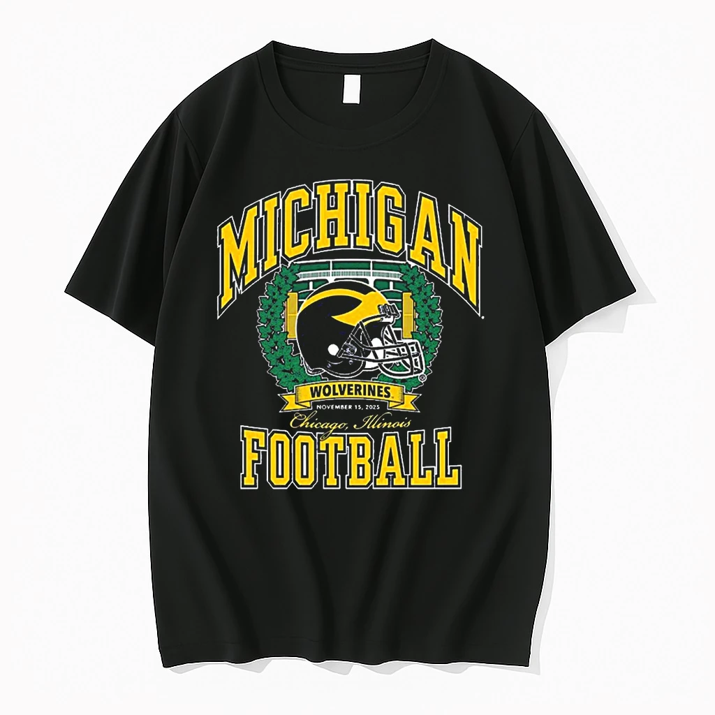 Michigan Wolverines Football Chicago Illinois November 15 2025 Nil Shirts