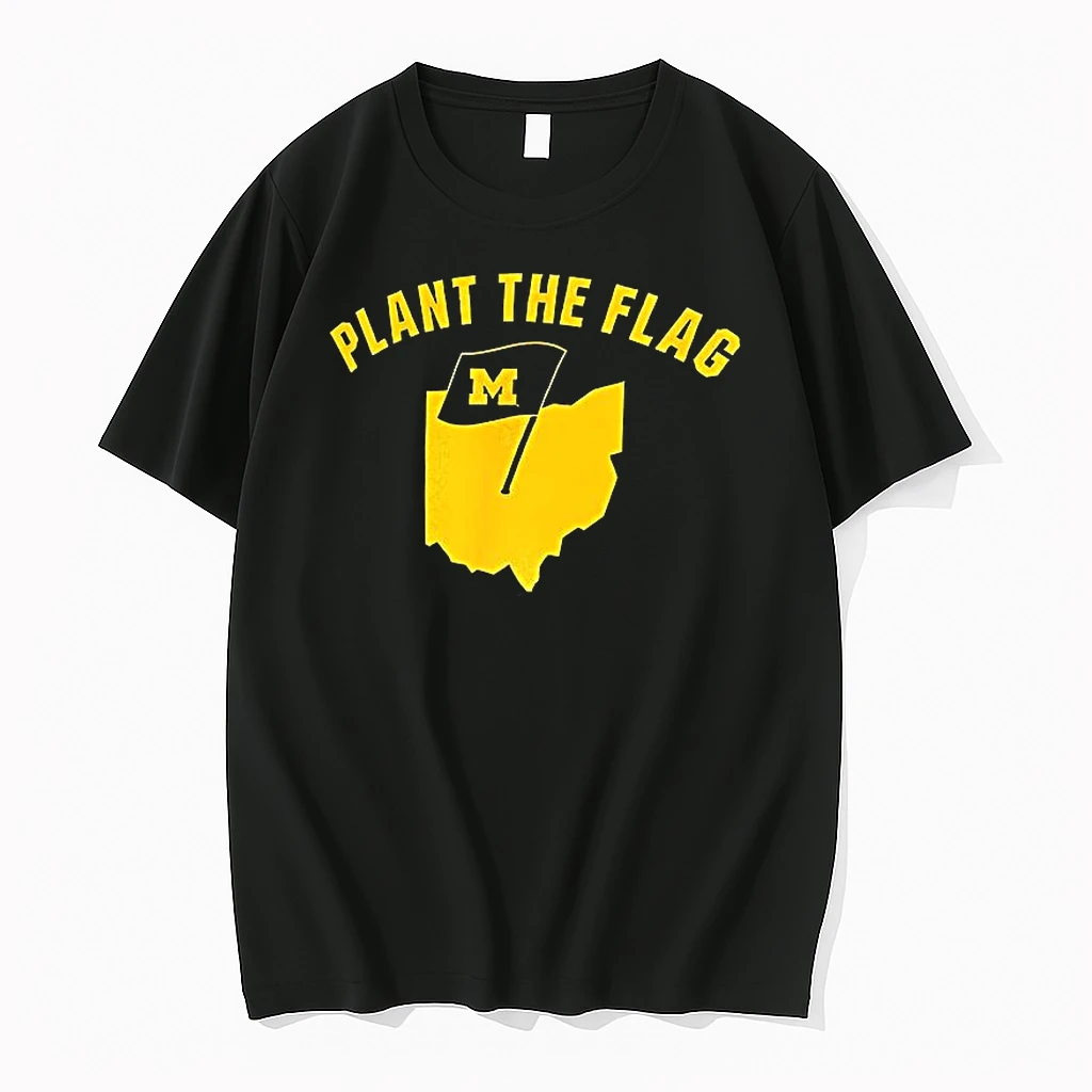 Michigan Wolverines Plant The Flag Shirts