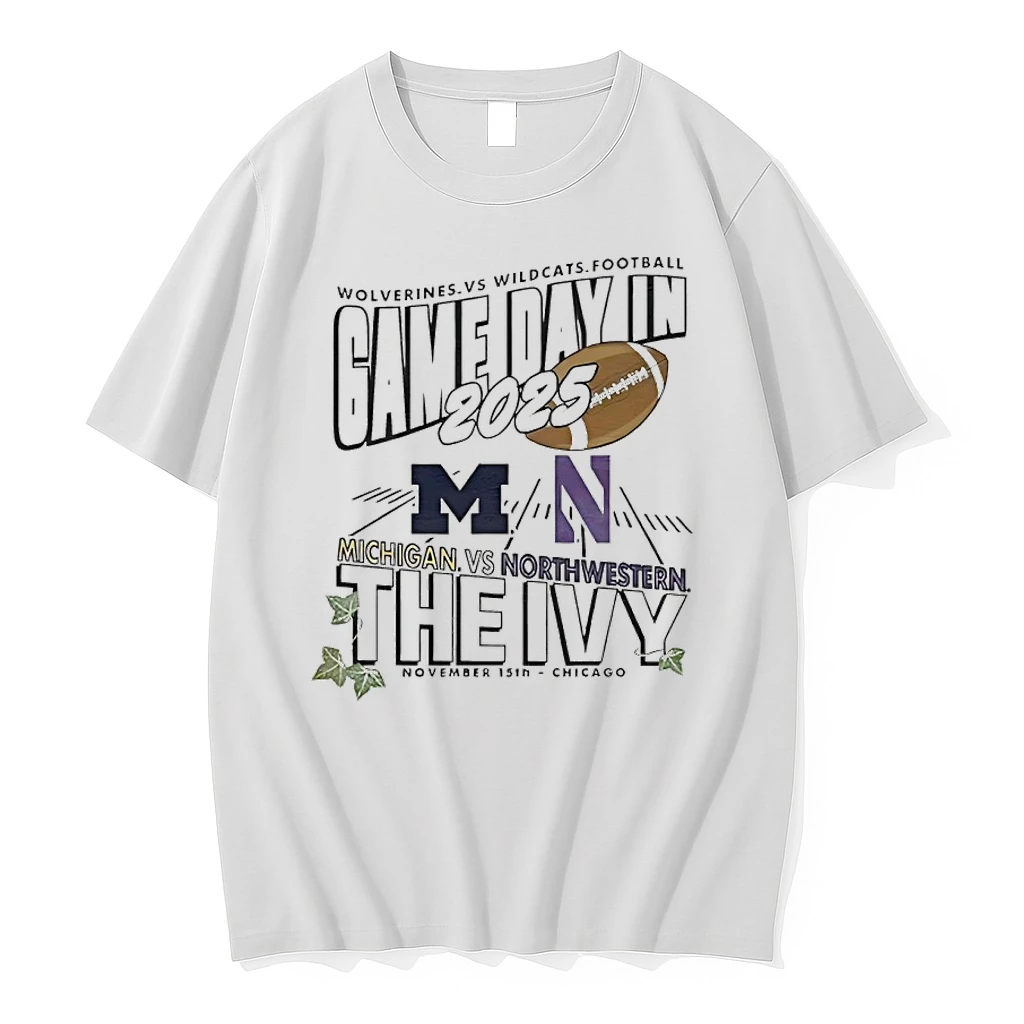 Michigan Wolverines Vs Northwestern Wildcats 2025 Game Day In The Ivy Shirts