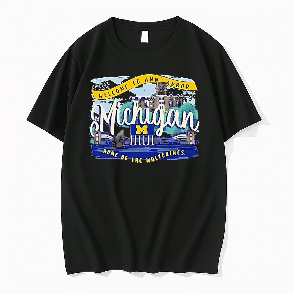 Michigan Wolverines Welcome To Ann Arbor Home Of The Wolverines Shirts