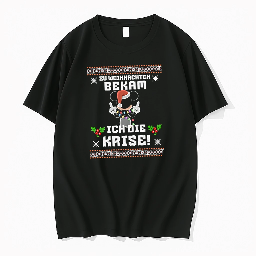 Mickey 2u Weihnachten Bekam Ich Die Krise Christmas Shirts
