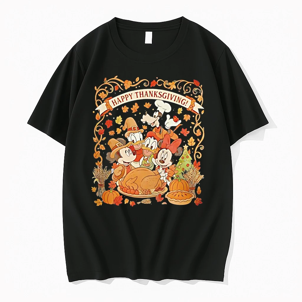 Mickey And Friends Happy Thanksgiving Shirts