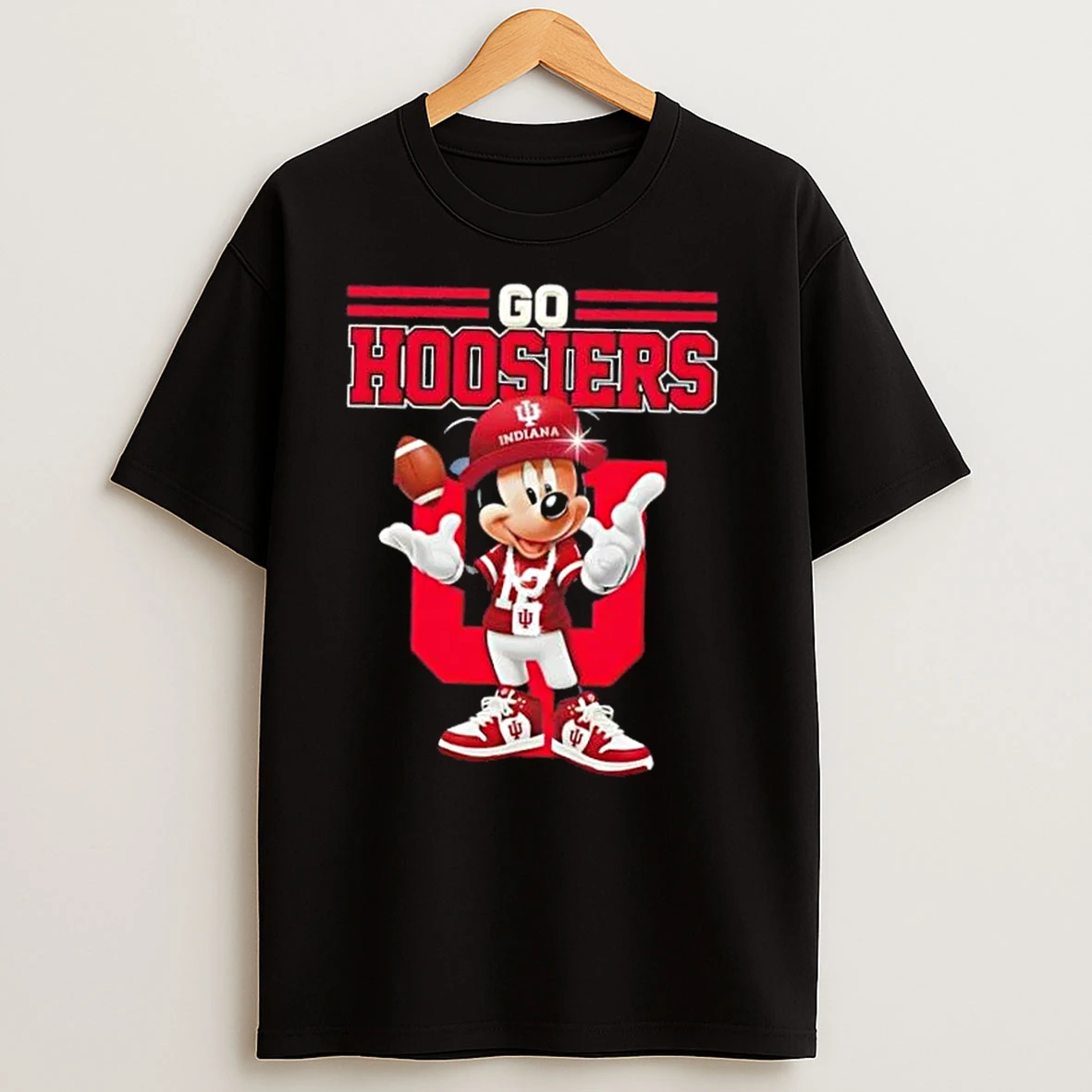 Mickey Go Indiana Hoosiers T Shirts
