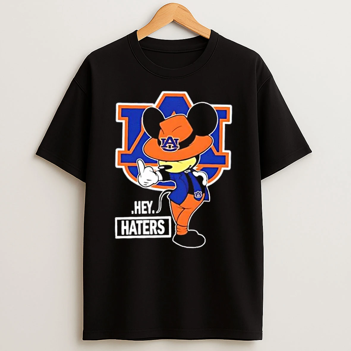 Mickey Hey Hater Auburn Tigers Football Shirts