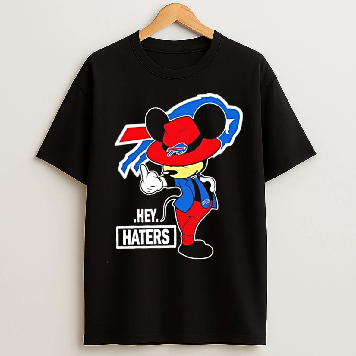 Mickey Hey Hater Buffalo Bills Football T Shirts