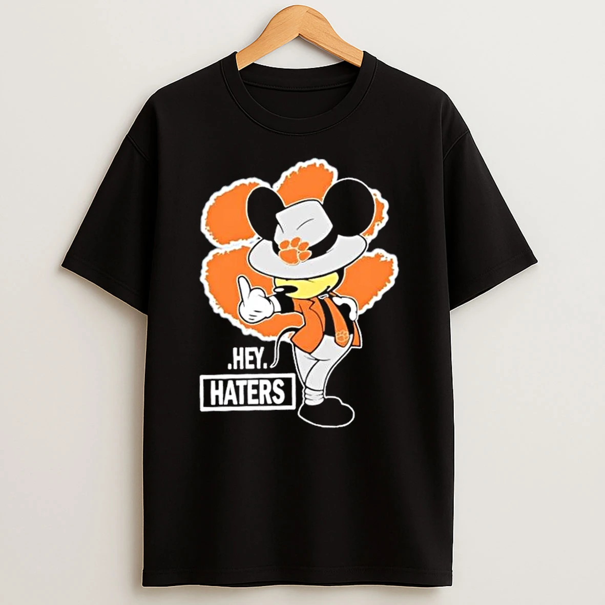 Mickey Hey Hater Clemson Tigers Football Shirts