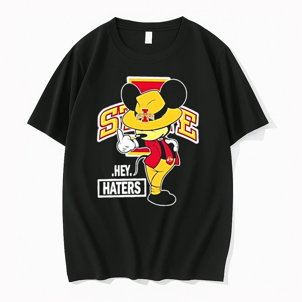 Mickey Hey Hater Iowa State Cyclones Football Shirts