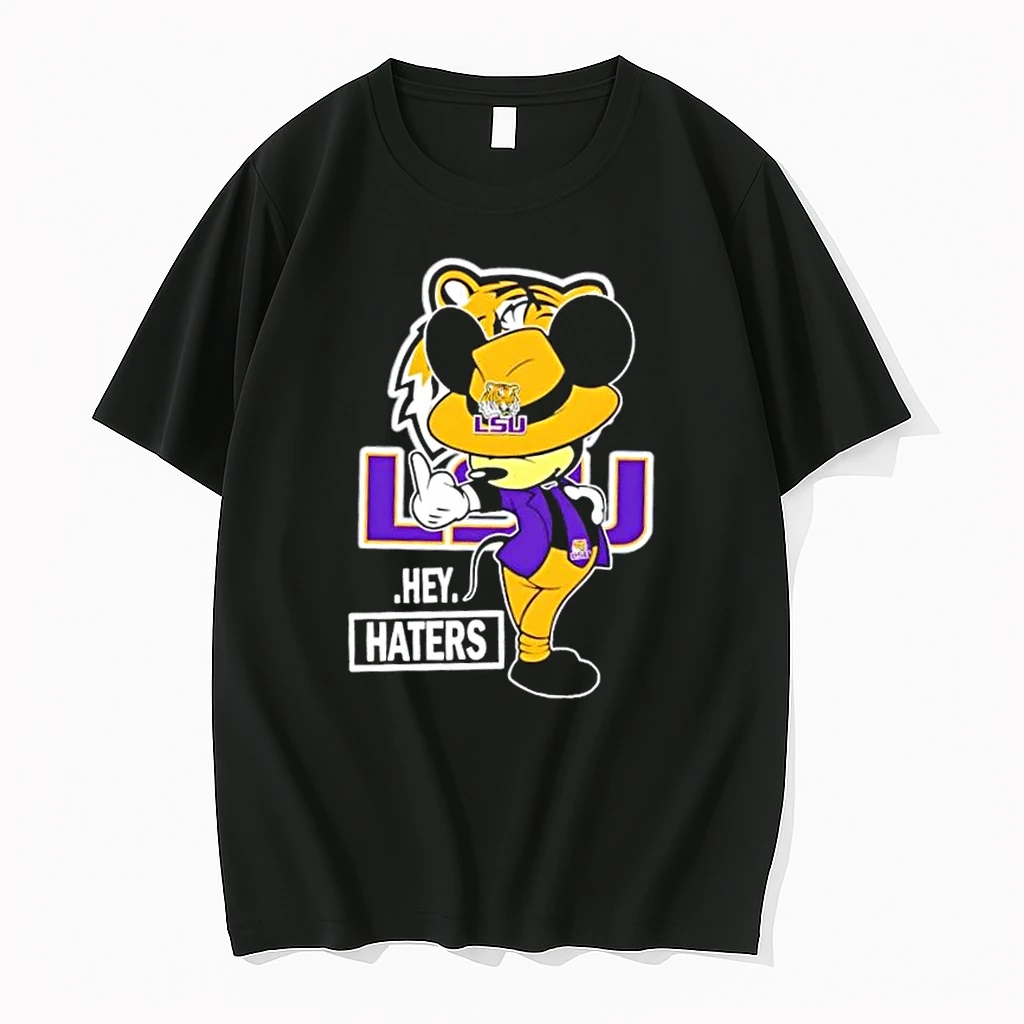 Mickey Hey Hater Lsu Tigers Football Shirts