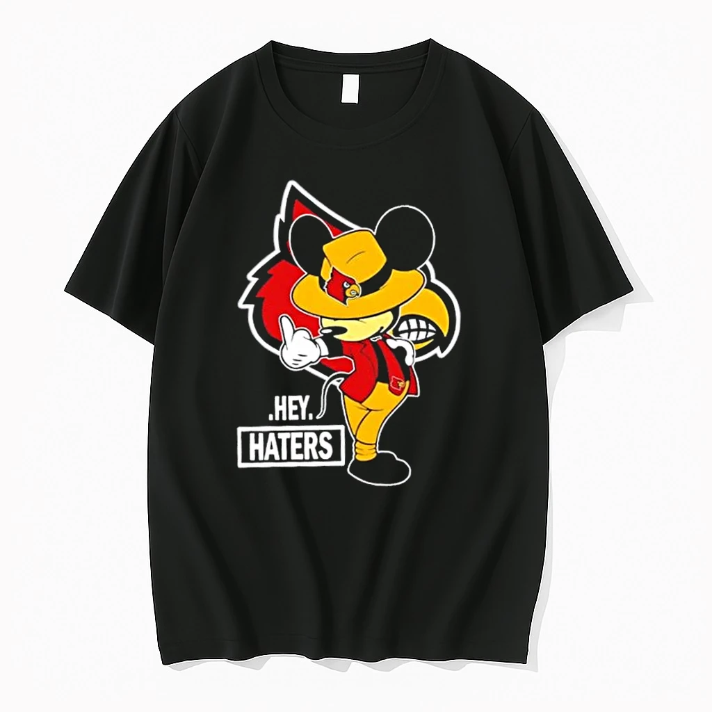 Mickey Hey Hater Louisville Cardinals Football Shirts