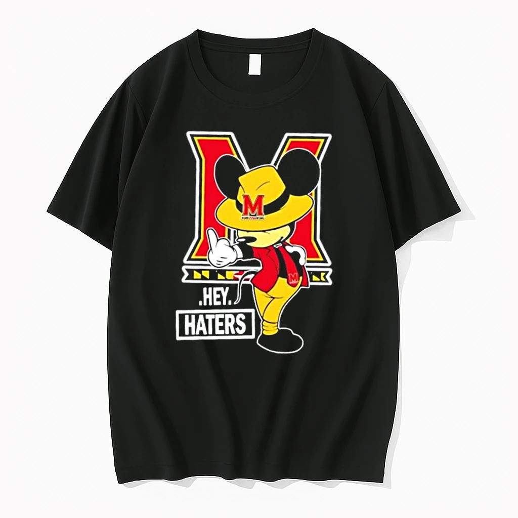 Mickey Hey Hater Maryland Terrapins Football Shirts