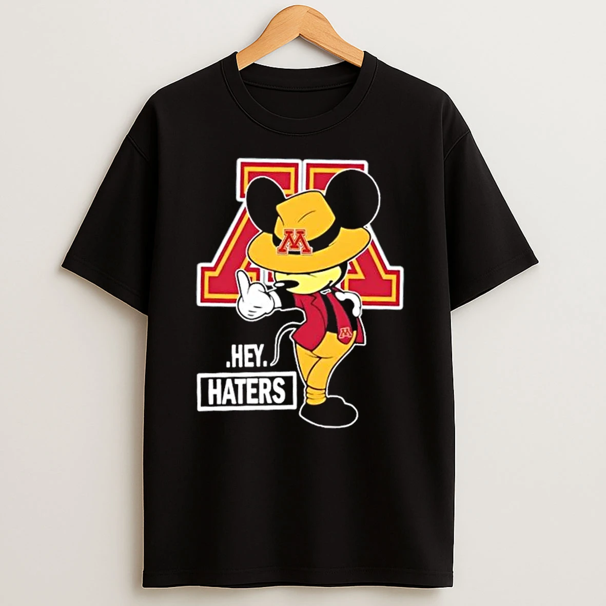 Mickey Hey Hater Minnesota Golden Gophers Football Shirts
