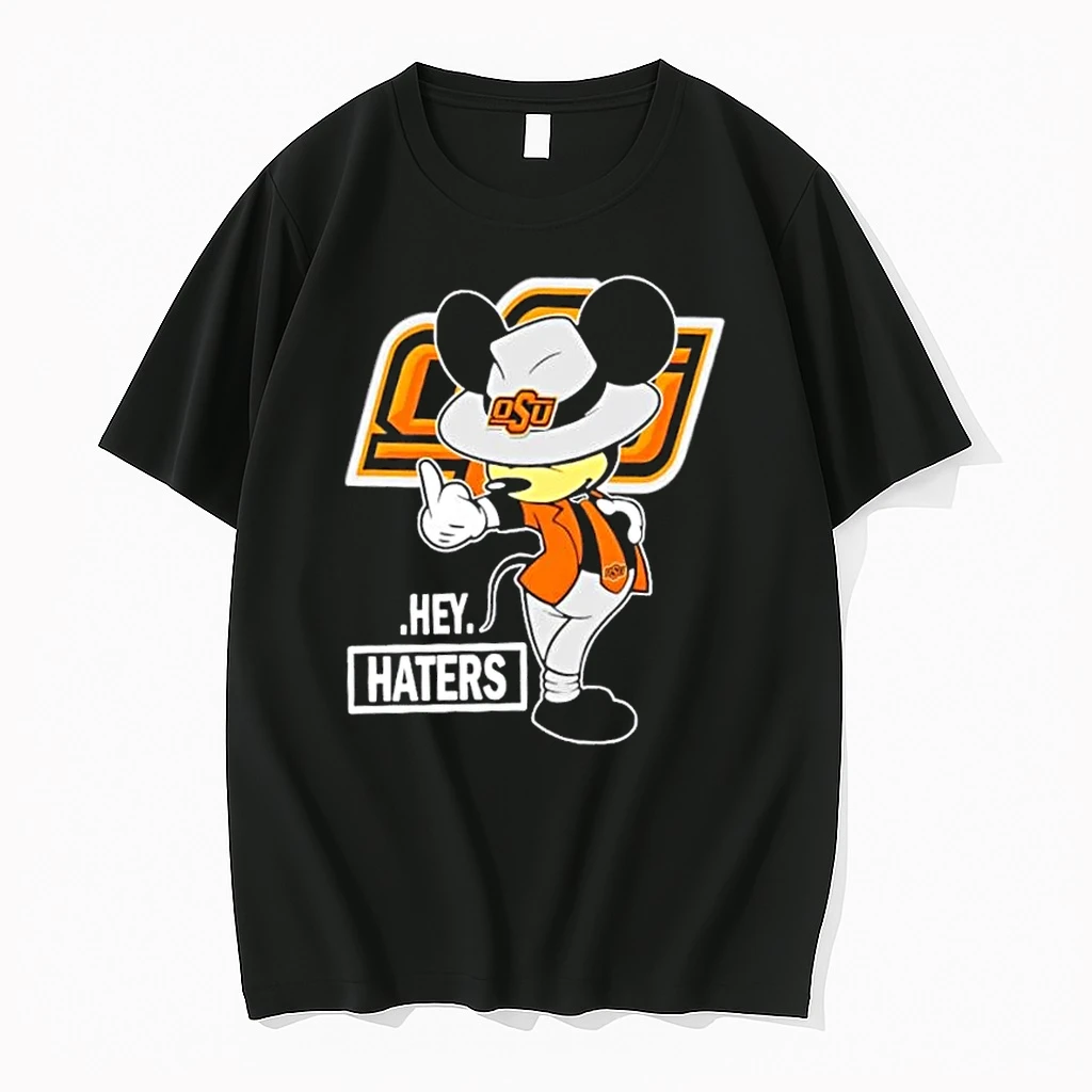 Mickey Hey Hater Oklahoma State Cowboys Football Shirts