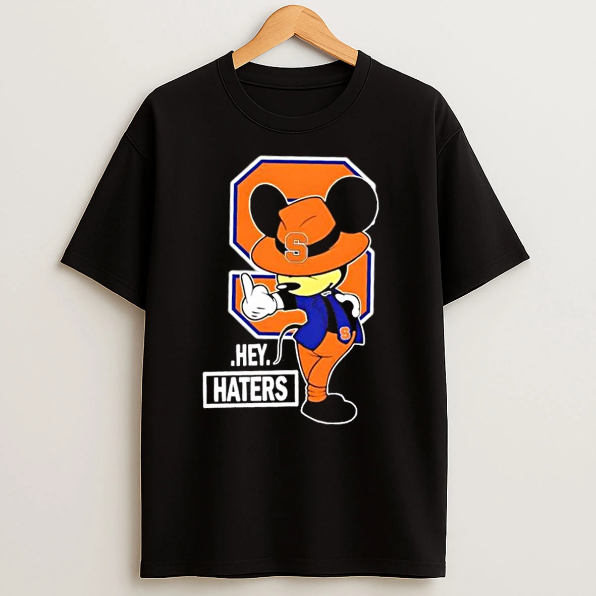 Mickey Hey Hater Syracuse Orange Football T Shirts