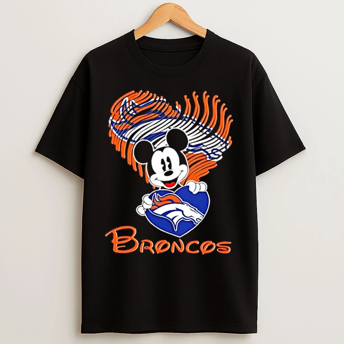 Mickey Love Denver Broncos Football T Shirts