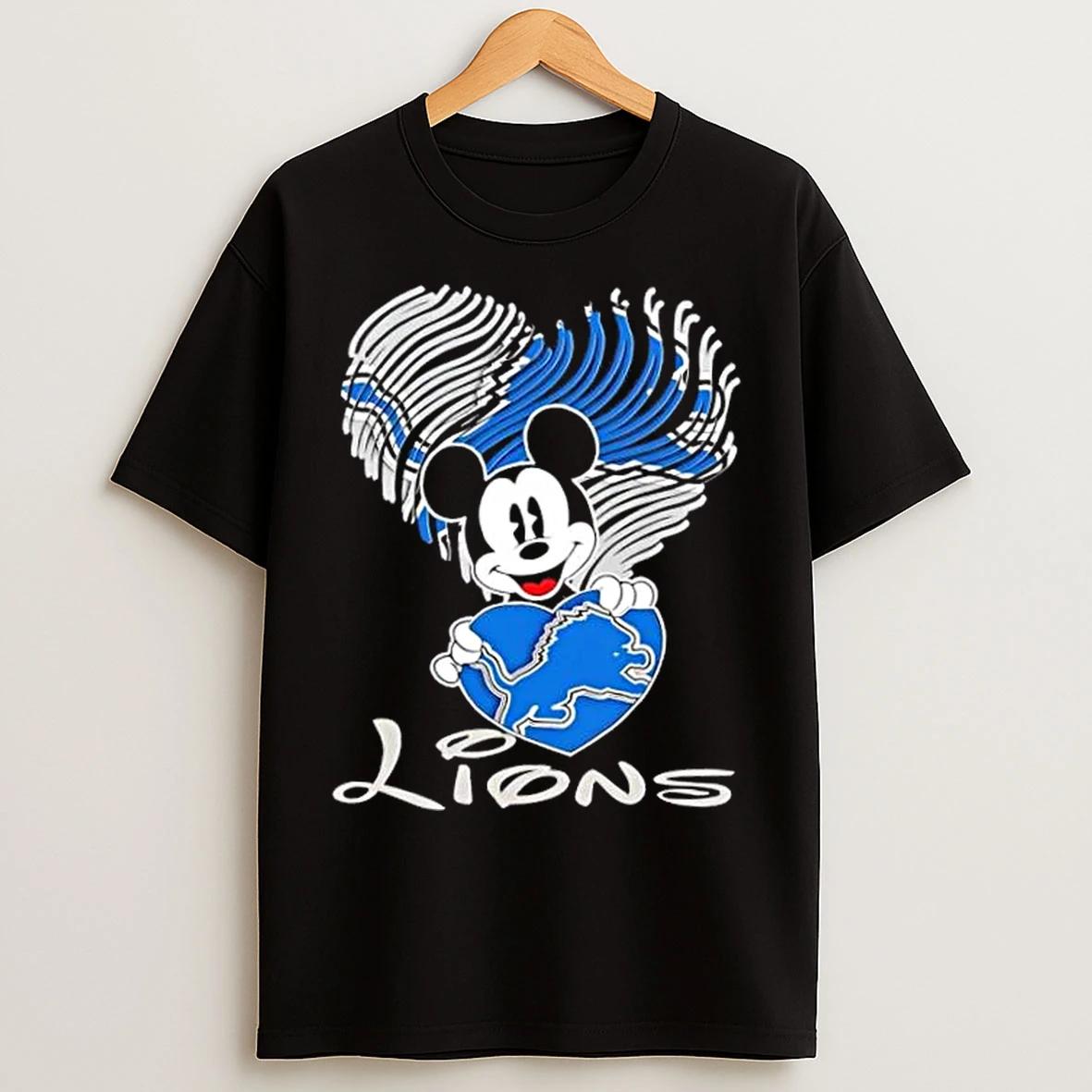 Mickey Love Detroit Lions Football T Shirts