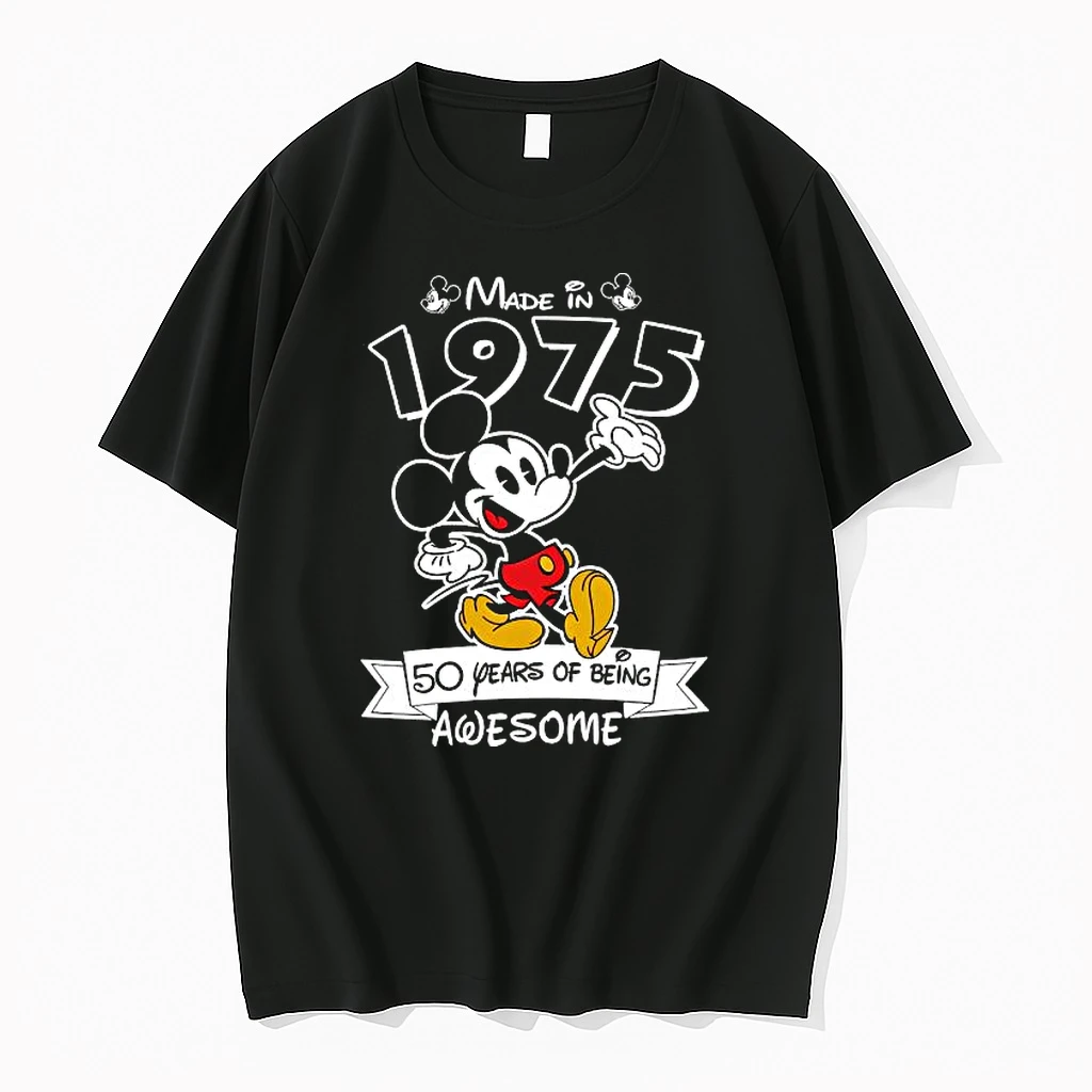 Mickey Made In 1975 50 Years Of Being Awesome Shirts