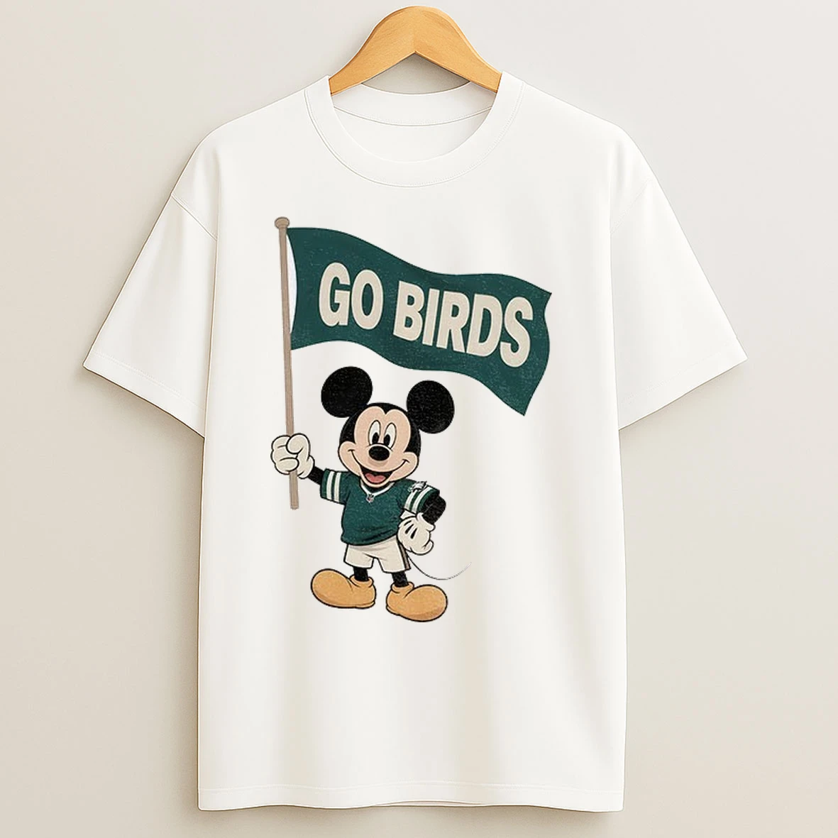 Mickey Mouse Go Birds Philadelphia Eagles Nfl Football 2025 T Shirts