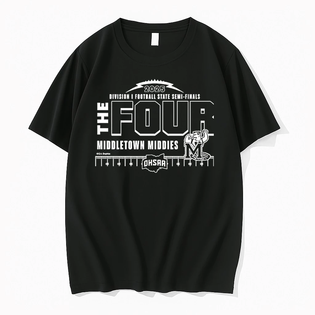 Middletown Middies 2025 Mhsaa D1 Football State Semi Finals The Four Shirts