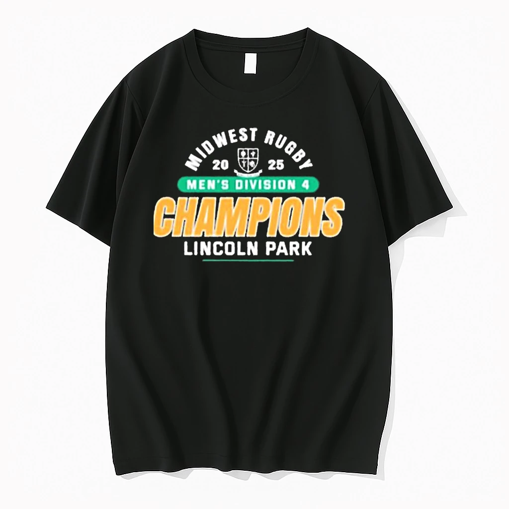 Midwest Rugby Mens Division 4 Champions Lincoln Park 2025 Shirts