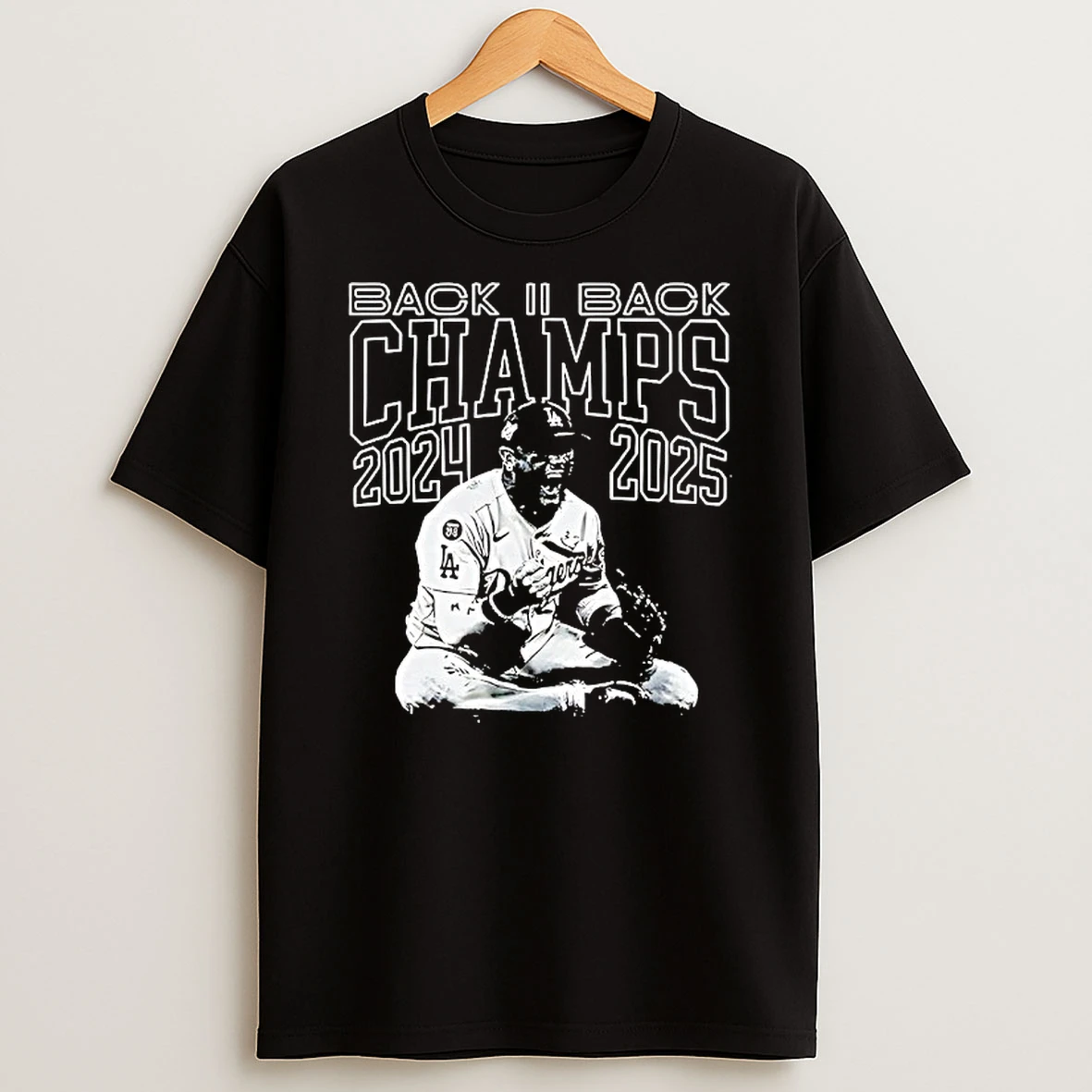 Miggy Rojas Screaming Los Angeles Dodgers World Series Back To Back Shirts
