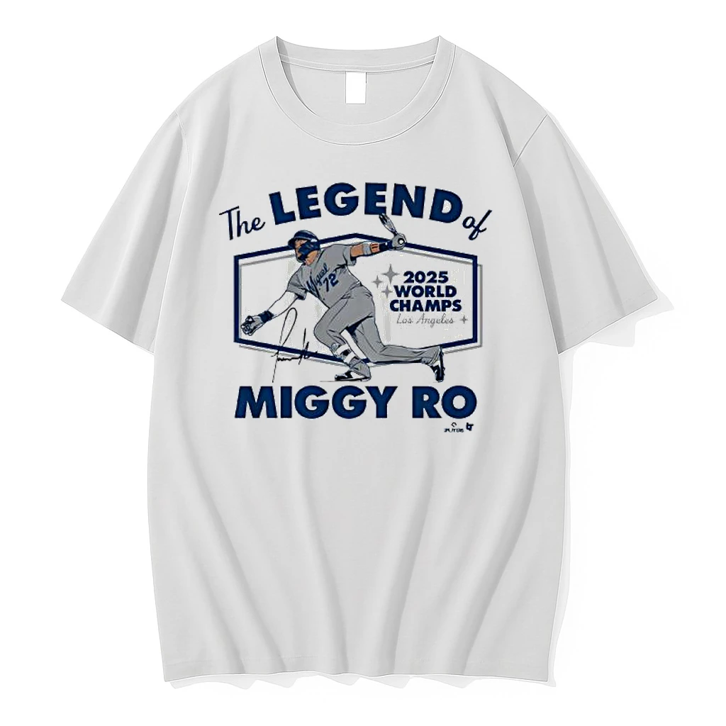 Miguel Rojasthe Legend Of Miggy Ro Los Angeles Dodgers Shirts