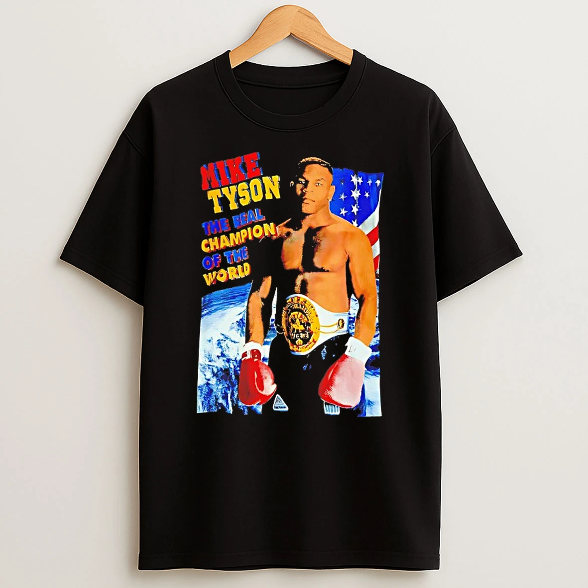 Mike Tyson The Real Champion Of The World Vintage Shirts