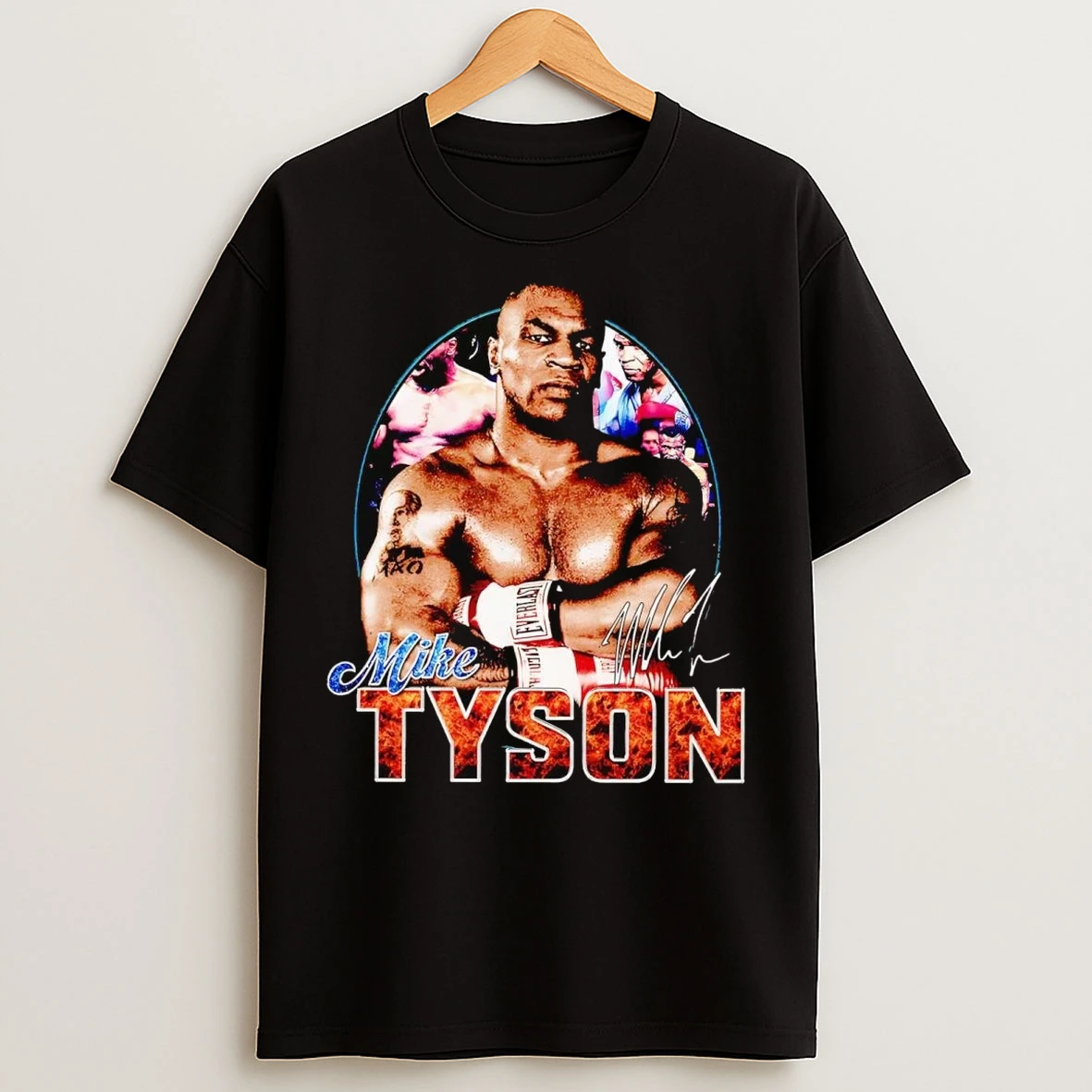 Mike Tyson A Man Who Was Friendly 2 Sided T Shirts