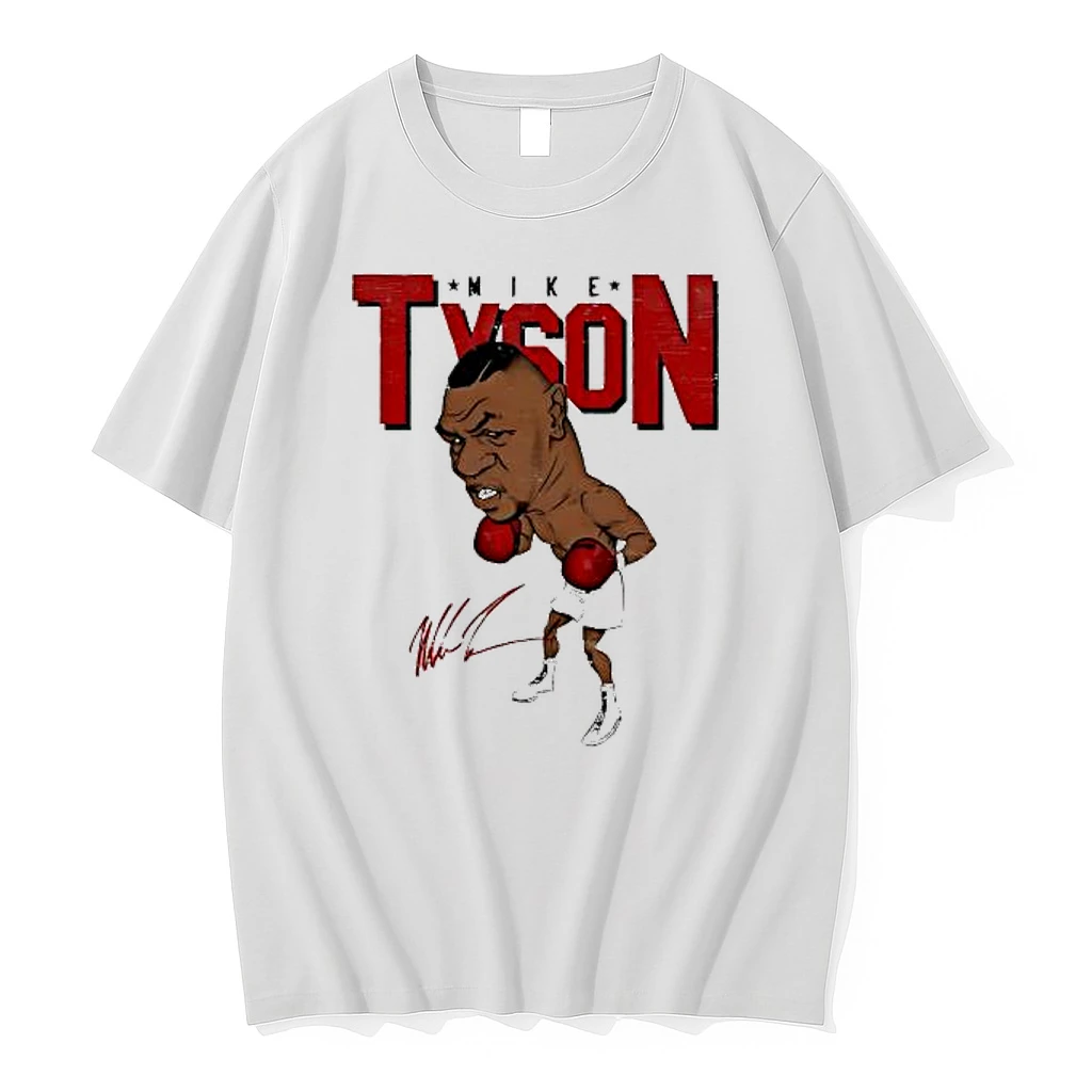 Mike Tyson Cartoon Signature Shirts