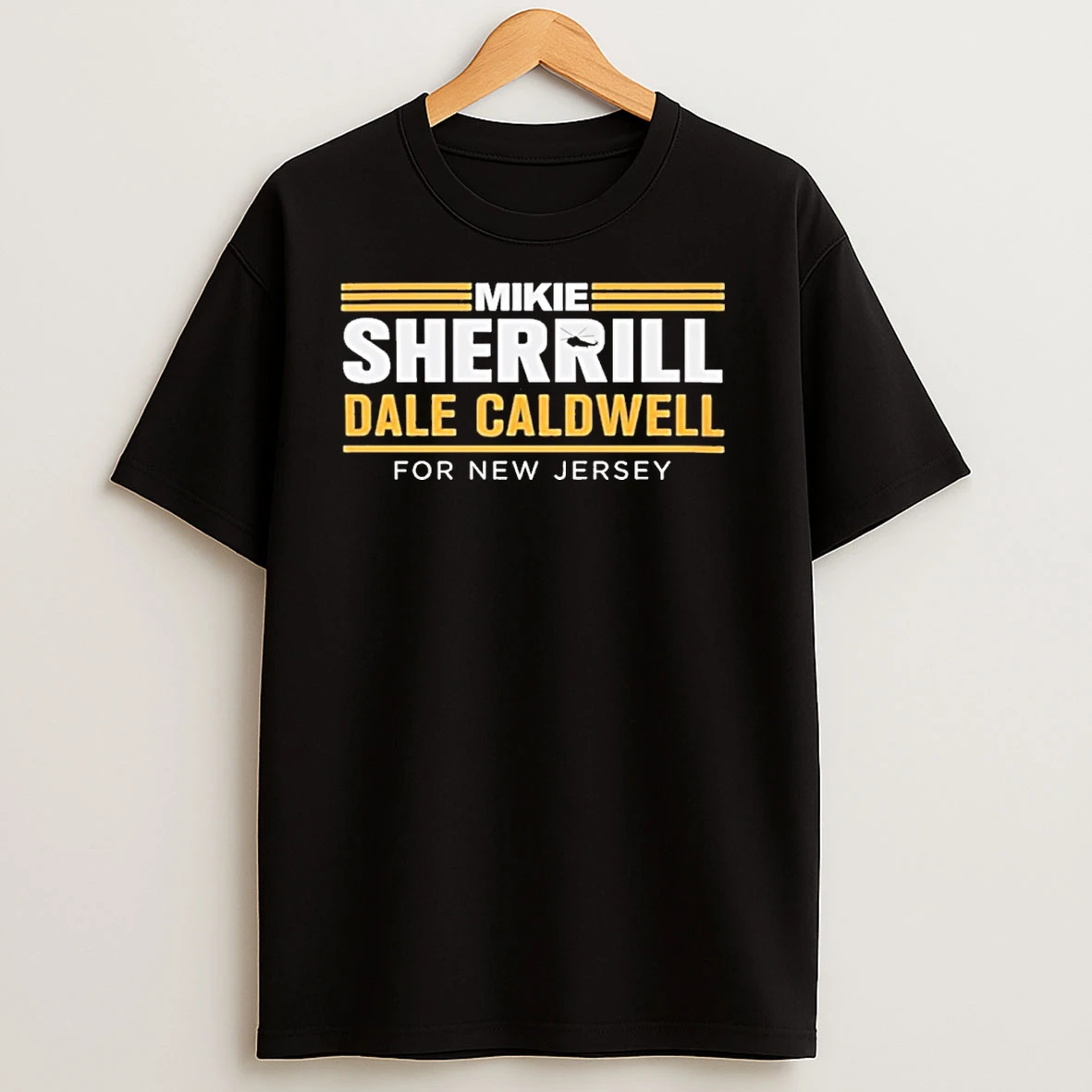 Mikie Sherrill Dale Caldwell For New Jersey T Shirts