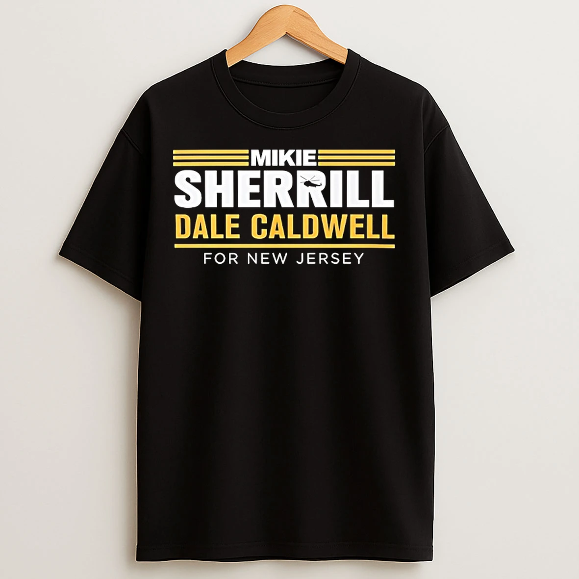 Mikie Sherrill Dale Caldwell For New Jersey 2025 T Shirts