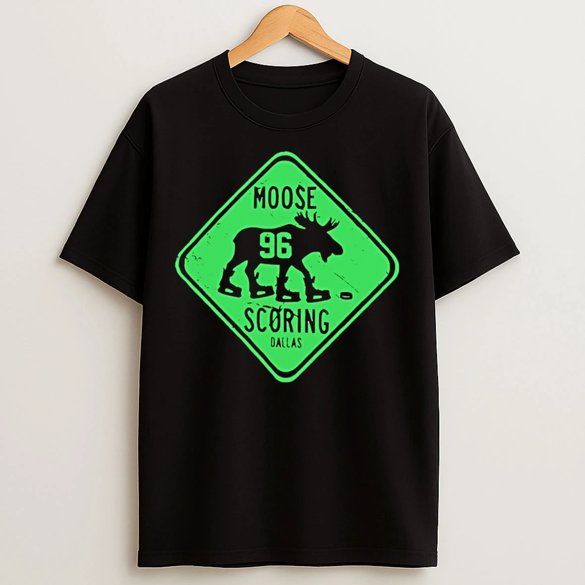 Mikko Rantanen 96 Dallas Stars Moose Scoring Sign T Shirts