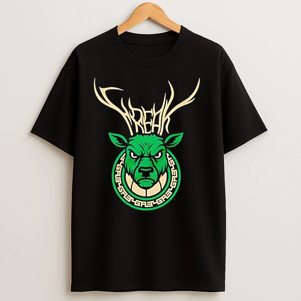 Milwaukee Bucks Deer Freak Logo T Shirts