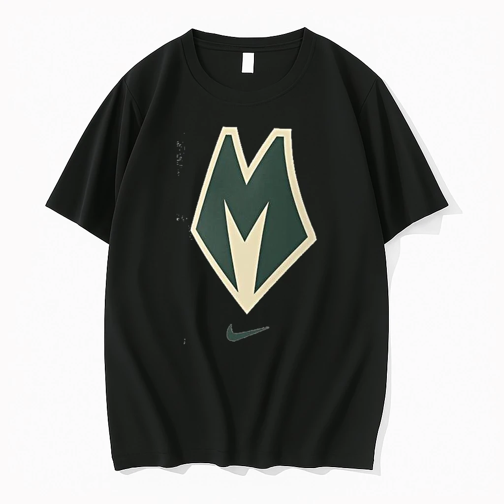 Milwaukee Bucks Nike 2025 2026 Nba City Edition Logo Shirts