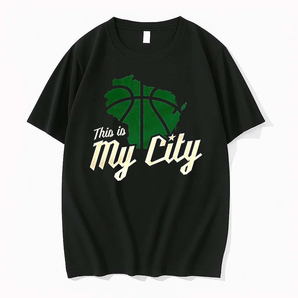 Milwaukee Bucks Basketball This Is My City Shirts