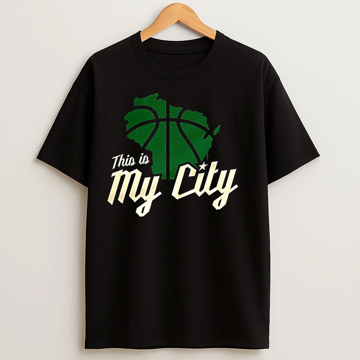Milwaukee Bucks Basketball This Is My City T Shirts