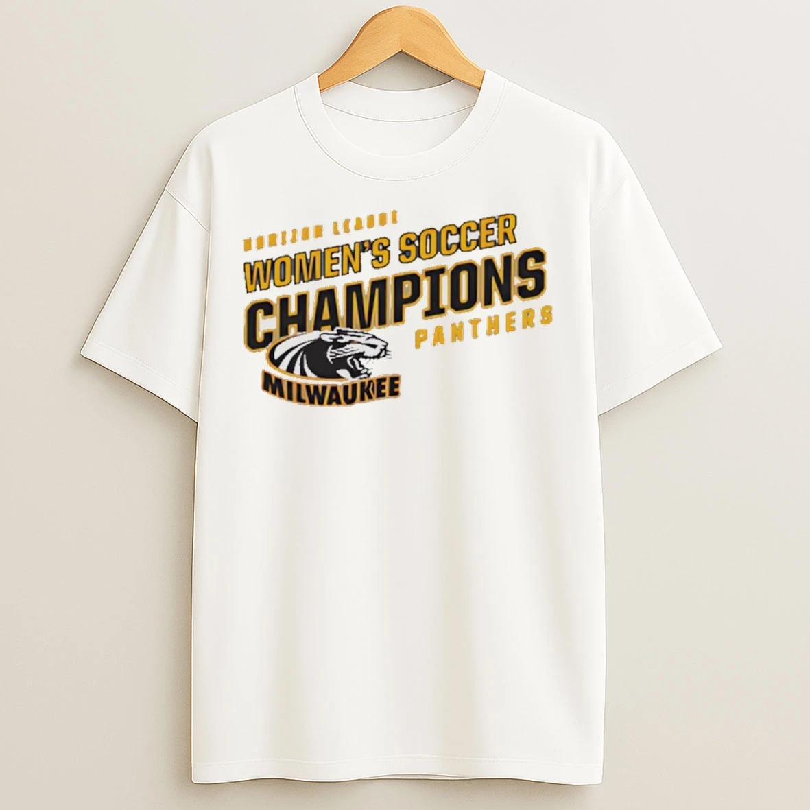Milwaukee Panthers 2025 Horizon League Womens Soccer Champions T Shirts