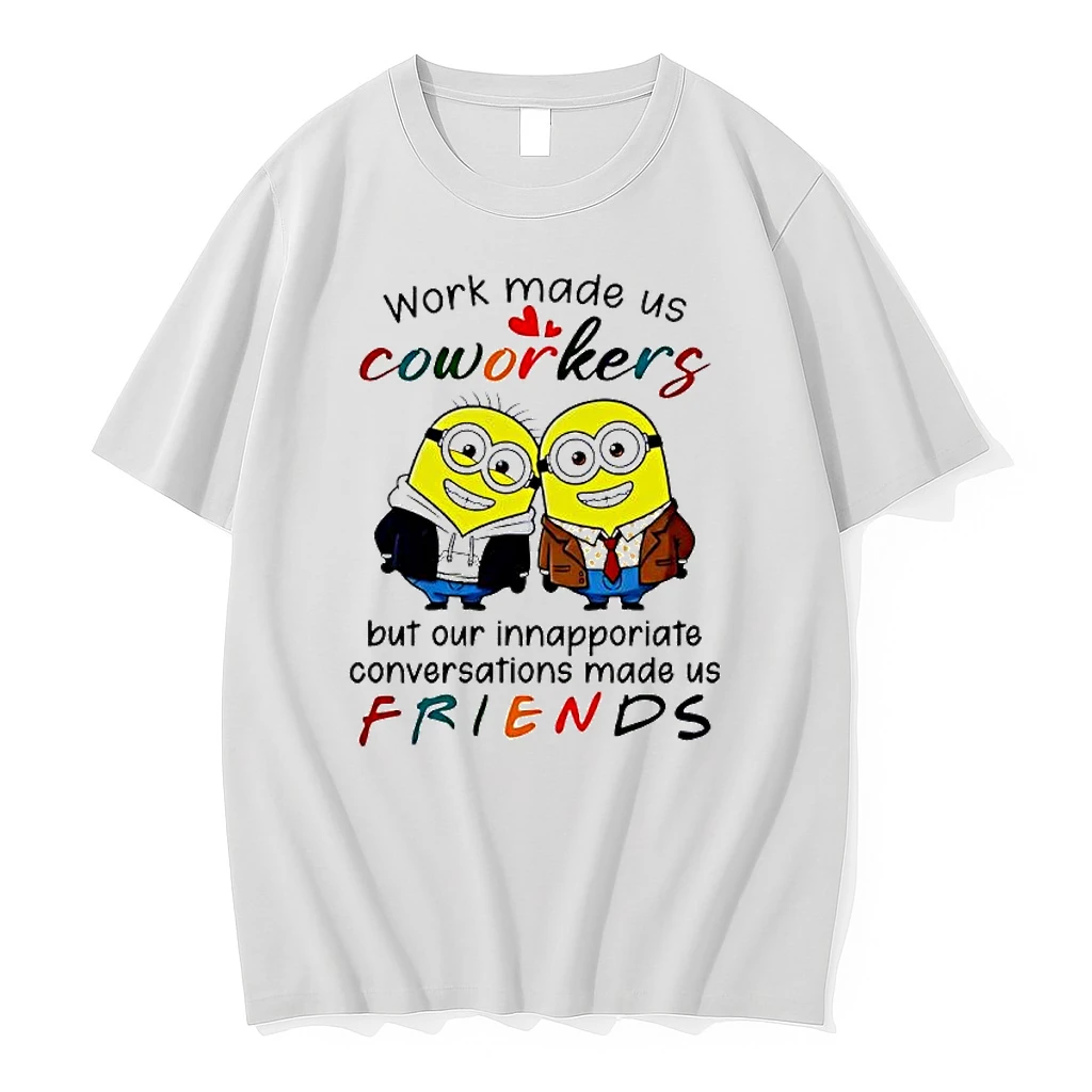 Minion Work Made Us Coworkers But Our Innapporiate Conversations Made Us Friends Shirts