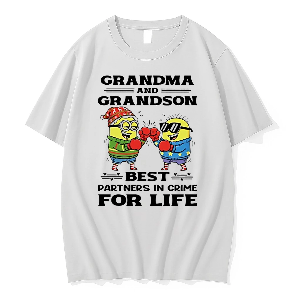 Minion Grandma And Grandson Best Partners In Crime For Life Shirts