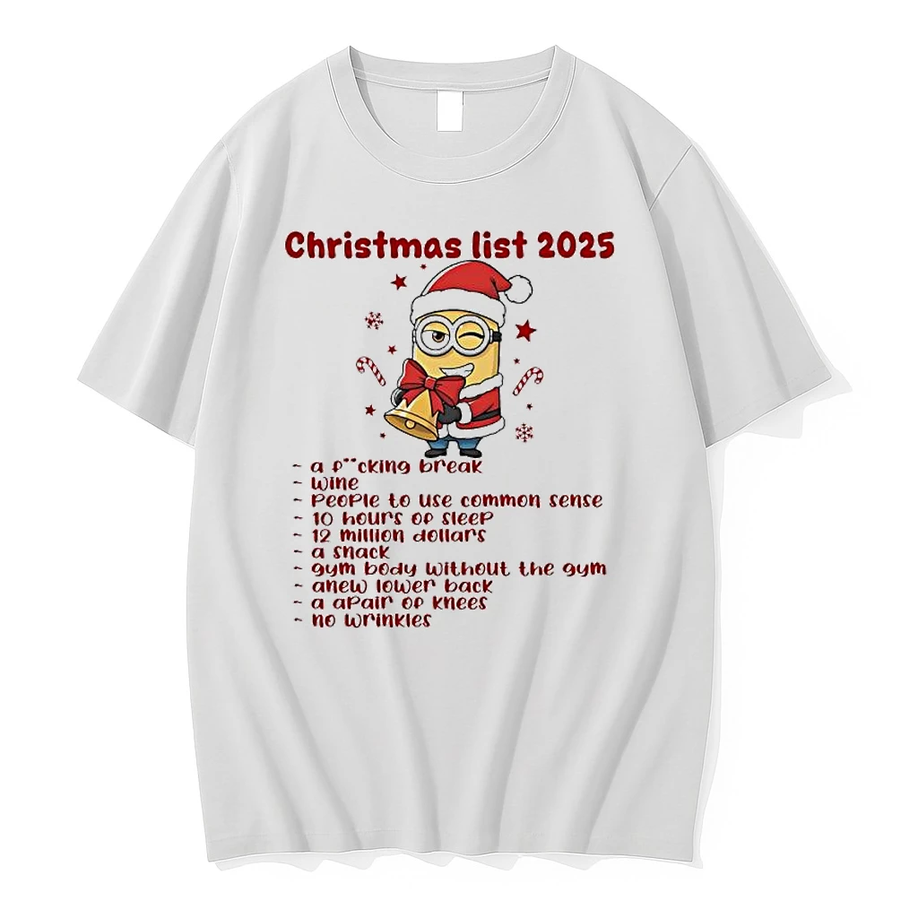 Minions Christmas List 2025 A Picking Break Wine People To Use Common Sense Shirts