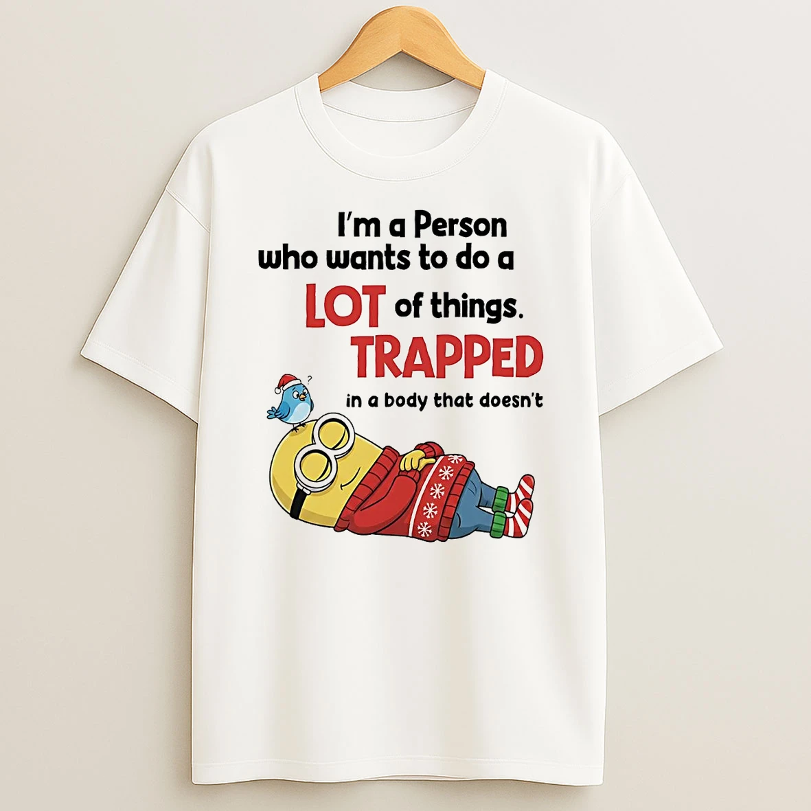 Minions Im A Person Who Wants To Do A Lot Of Things Christmas Shirts