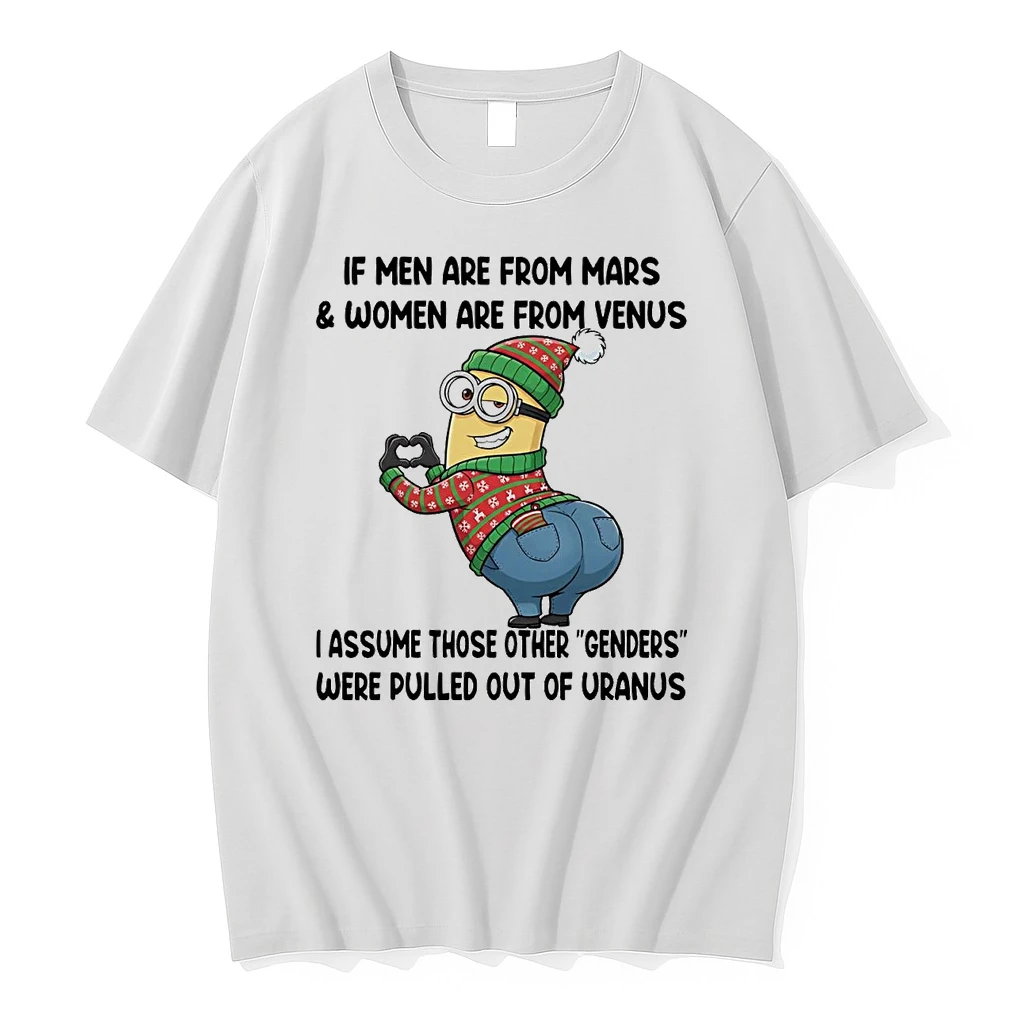 Minions If Men Are From Mars And Women Are From Venus Shirts