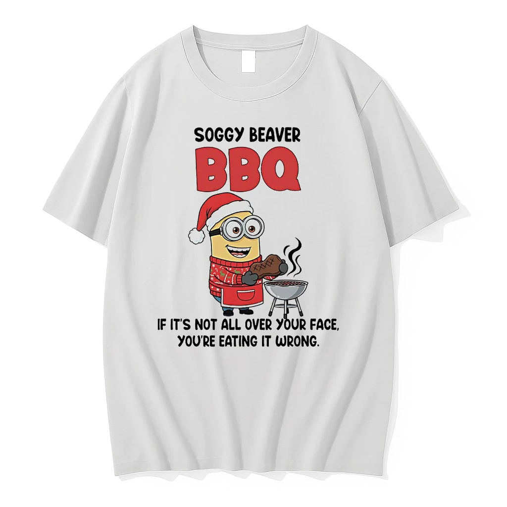 Minions Soggy Beaver Bbq If Its Not All Over Your Face Shirts