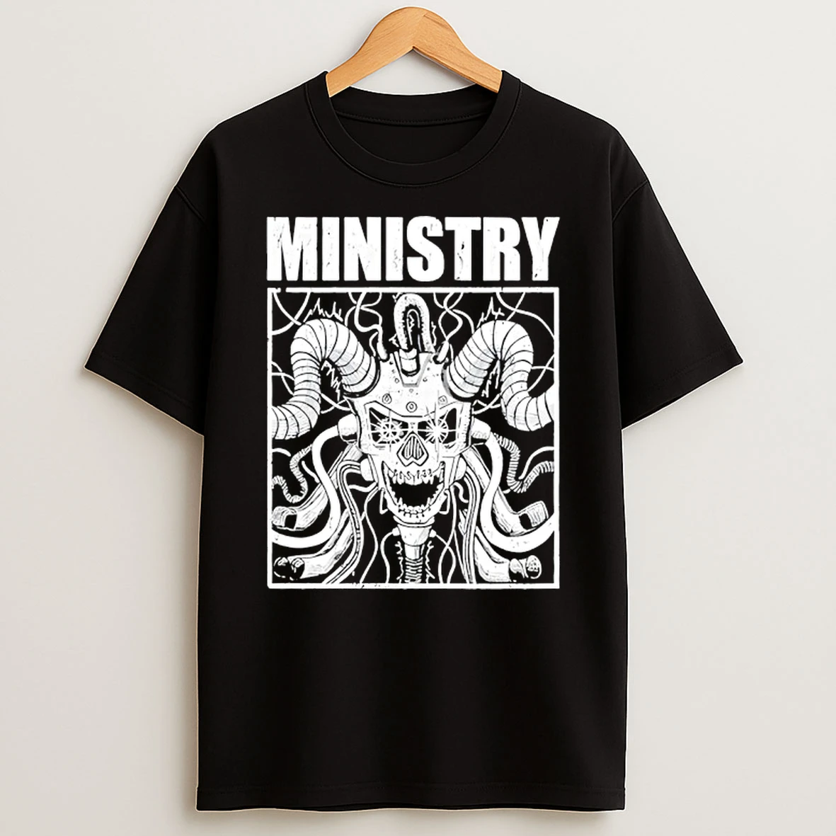 Ministry Machine Skull Shirts