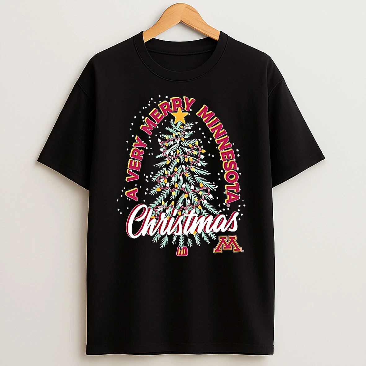 Minnesota Golden Gophers A Very Merry Minnesota Christmas Shirts