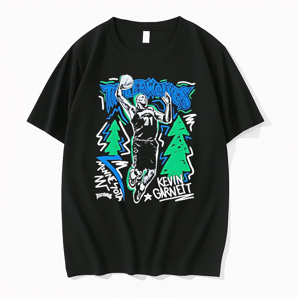 Minnesota Timberwolves Kevin Garnett Chalked Up Shirts