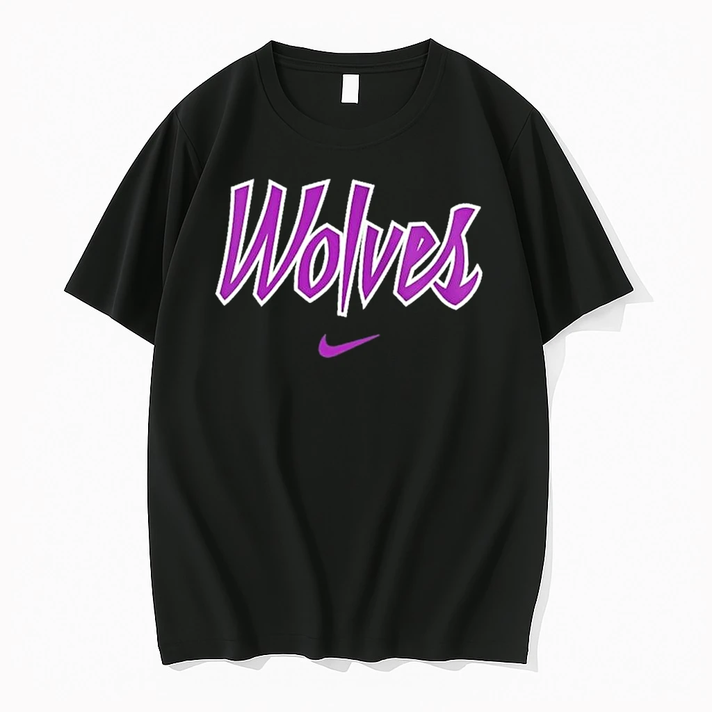 Minnesota Timberwolves Nike 2025 2026 Nba City Edition Logo Shirts