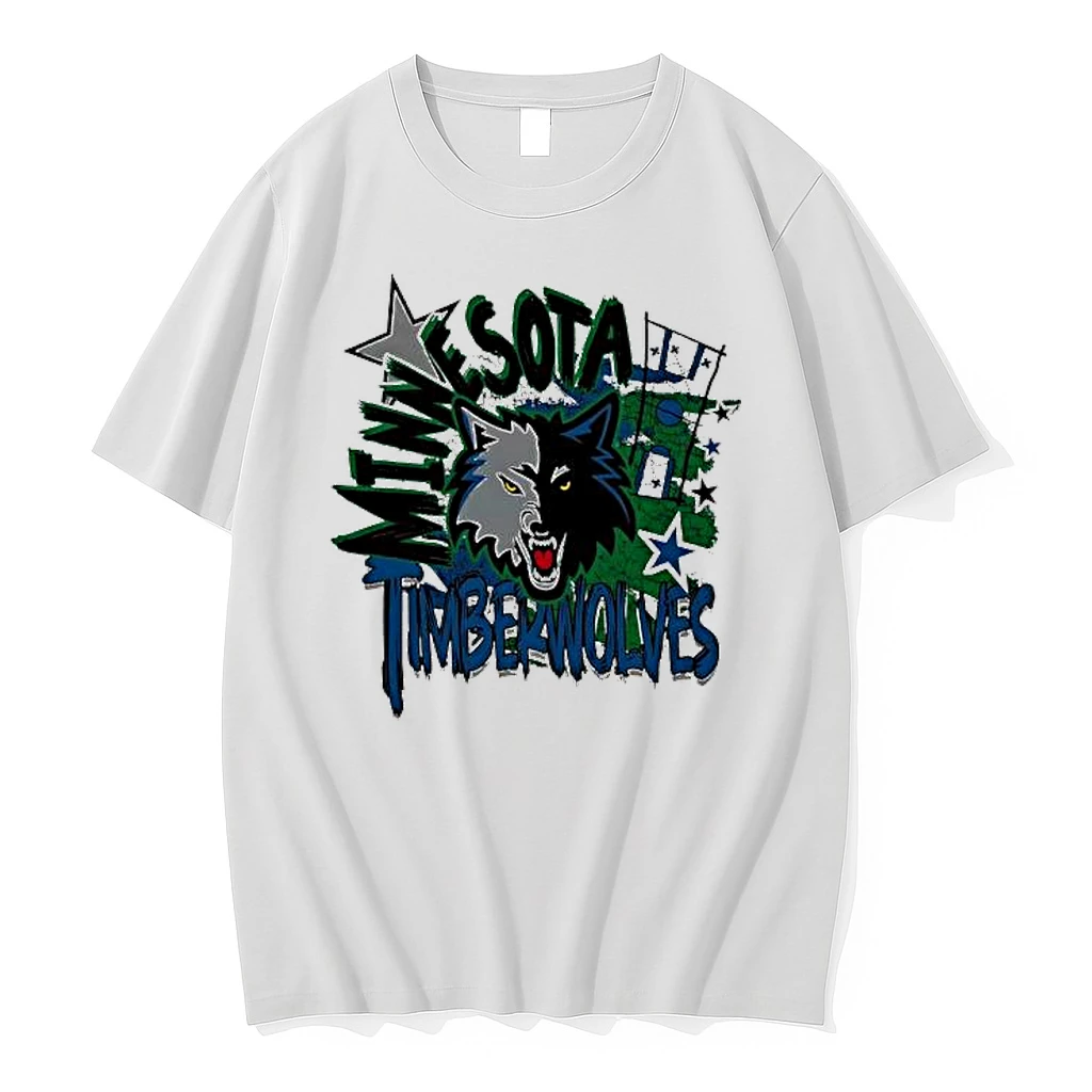 Minnesota Timberwolves Play By Play Graphic Art Shirts