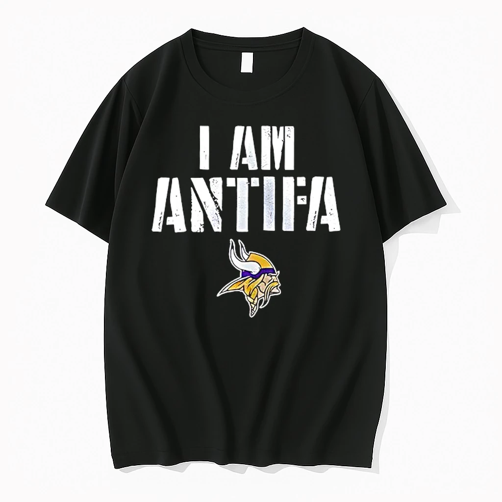 Minnesota Vikings I Am Antifa Against Shirts
