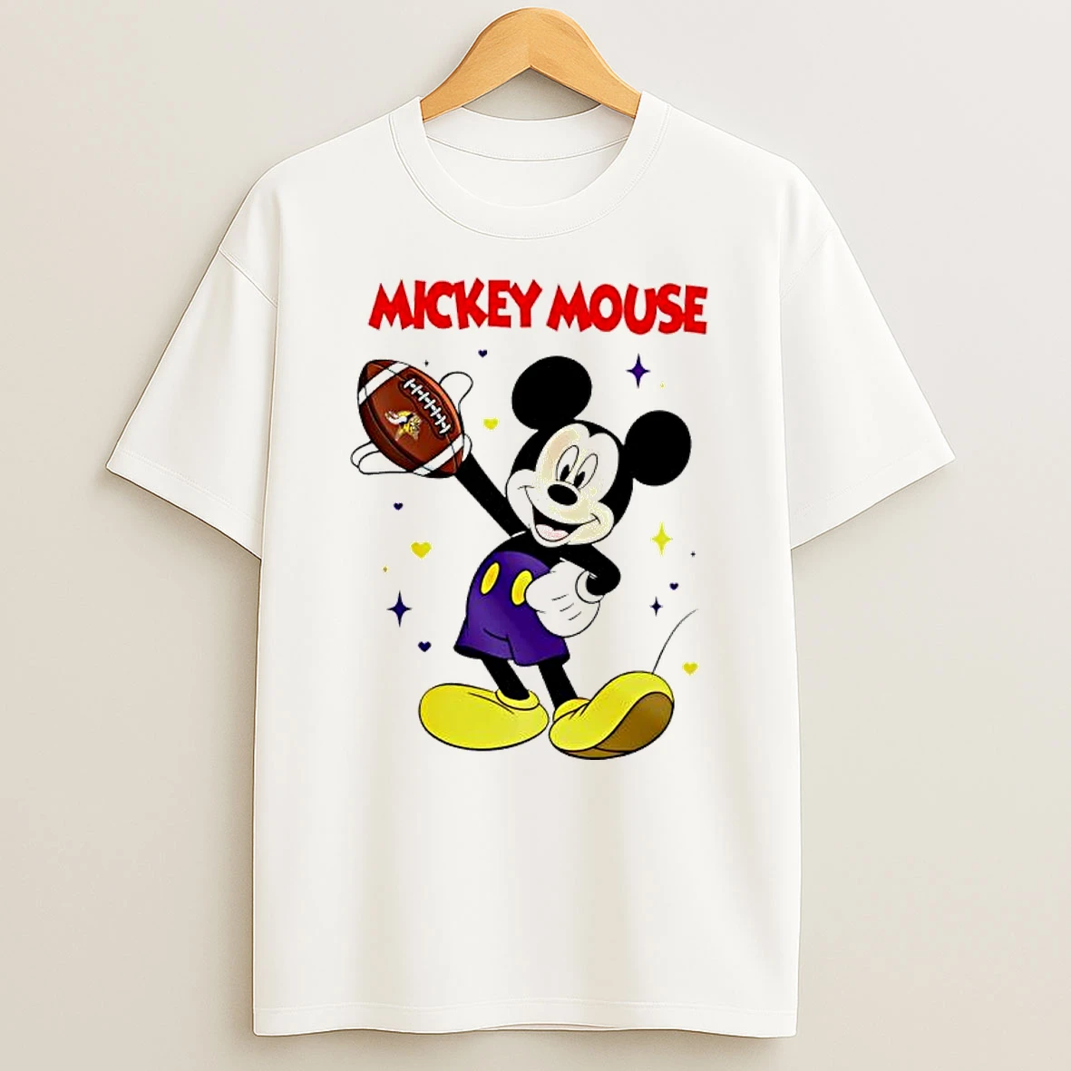 Minnesota Vikings Mickey Mouse Player 2025 Shirts