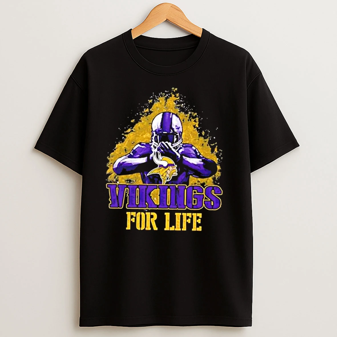 Minnesota Vikings Football For Life T Shirts